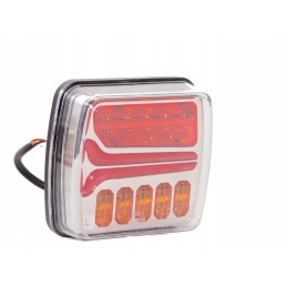 Kairysis galinis žibintas LED 12v 24v
