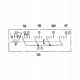 Uždegimo jungiklis cobo 1021343