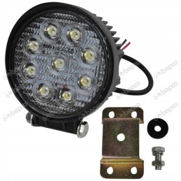 LED darbo lempa 27w 10 30v dirbtuvėms 2200l