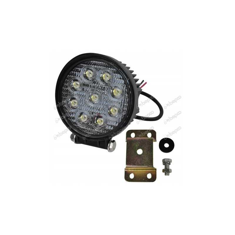 LED darbo lempa 27w 10 30v dirbtuvėms 2200l