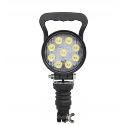 LED darbo lempa 27w 1800lm 12 24v su kaiščiu