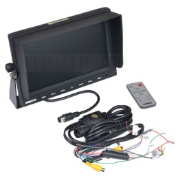 4x IR LCD atbulinės eigos kamera 9 traktorius kombainas