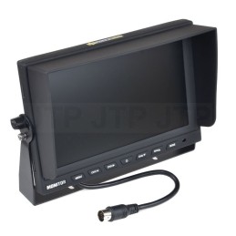 4x IR LCD atbulinės eigos kamera 9 traktorius kombainas