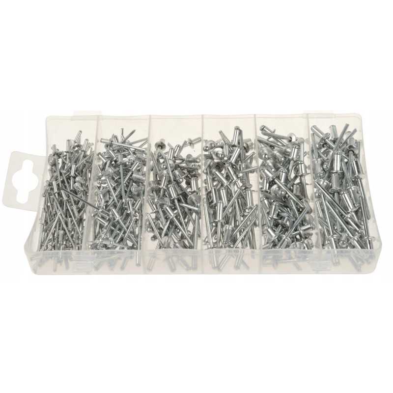 Aklinų kniedžių rinkinys.Aklinų kniedžių