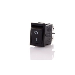 Universalus svirties jungiklis, juodas