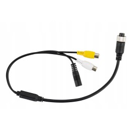 Atbulinės eigos kamera su monitoriumi, 7 laidai, 15 m