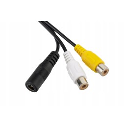 Atbulinės eigos kamera su monitoriumi, 7 laidai, 15 m