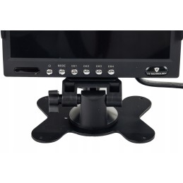 Atbulinės eigos kamera su monitoriumi, 7 laidai, 15 m