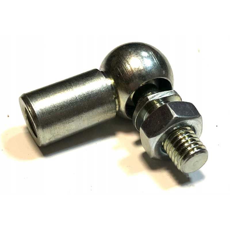 Dujų kabelio rutulinė jungtis m10x10 dešinė