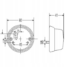 Posūkio žibintas hella 2ba001259611