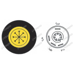 Claas Renault oro kondicionieriaus jungiklis 7700004834