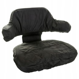 Juodas traktoriaus sėdynės užvalkalas