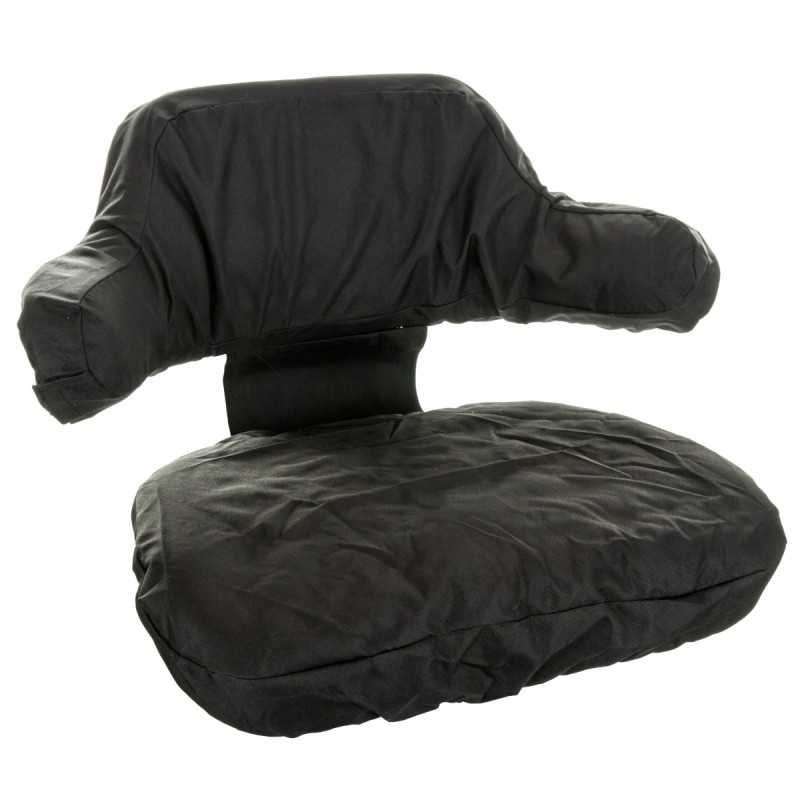 Juodas traktoriaus sėdynės užvalkalas