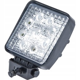 Priekinių žibintų LED darbo lempa 9 LED 2200 lm 27w