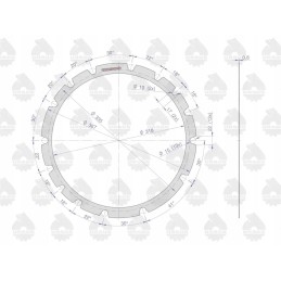 Krazelite stebulės reduktorius sandariklis 0 8mm