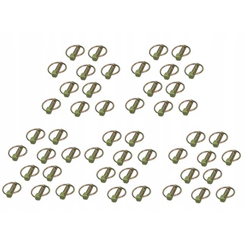 Sijos kaištis 10 mm kaištis 50 vnt