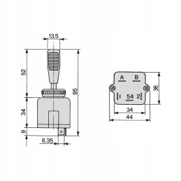 Cobo 1021502 universali relė