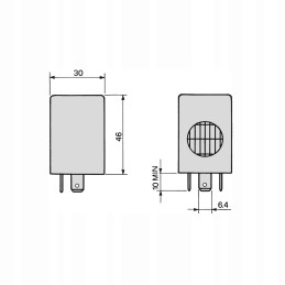 Cobo 1003695 įspėjimo sistemos relė