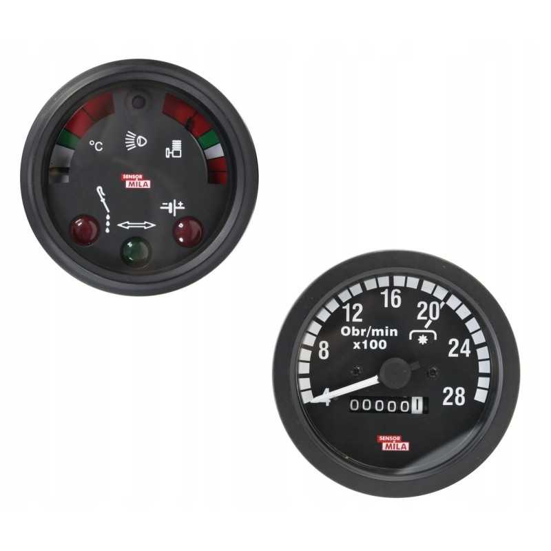 MTG tachometro skaitiklis, dvigubas indikatorius Ursus C330