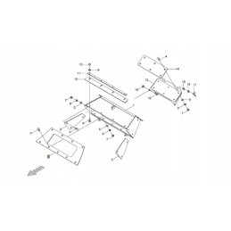 Krone Big X apsauginė plokštelė 002156710 2156710