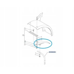 New Holland T7 sparno atrama 87747746
