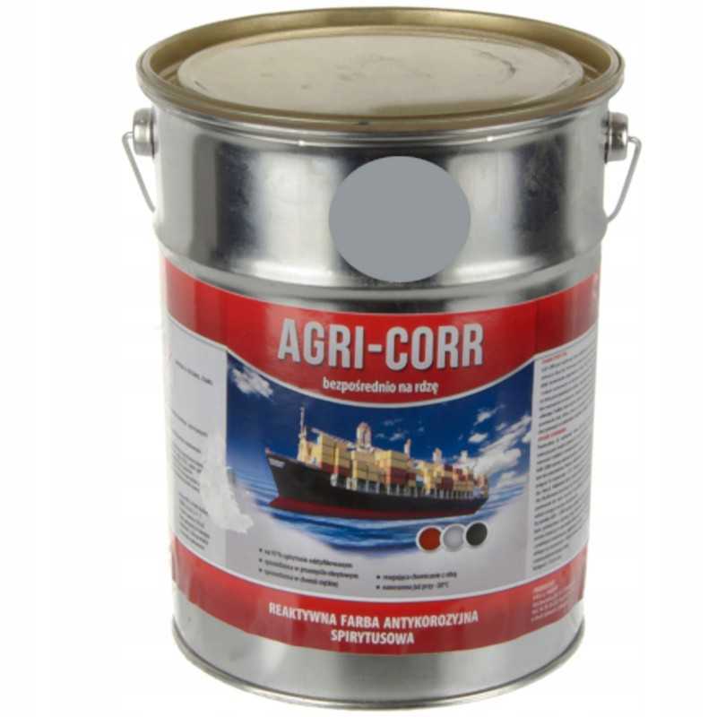 Pilki antikoroziniai gruntiniai dažai 5l Agri Corr