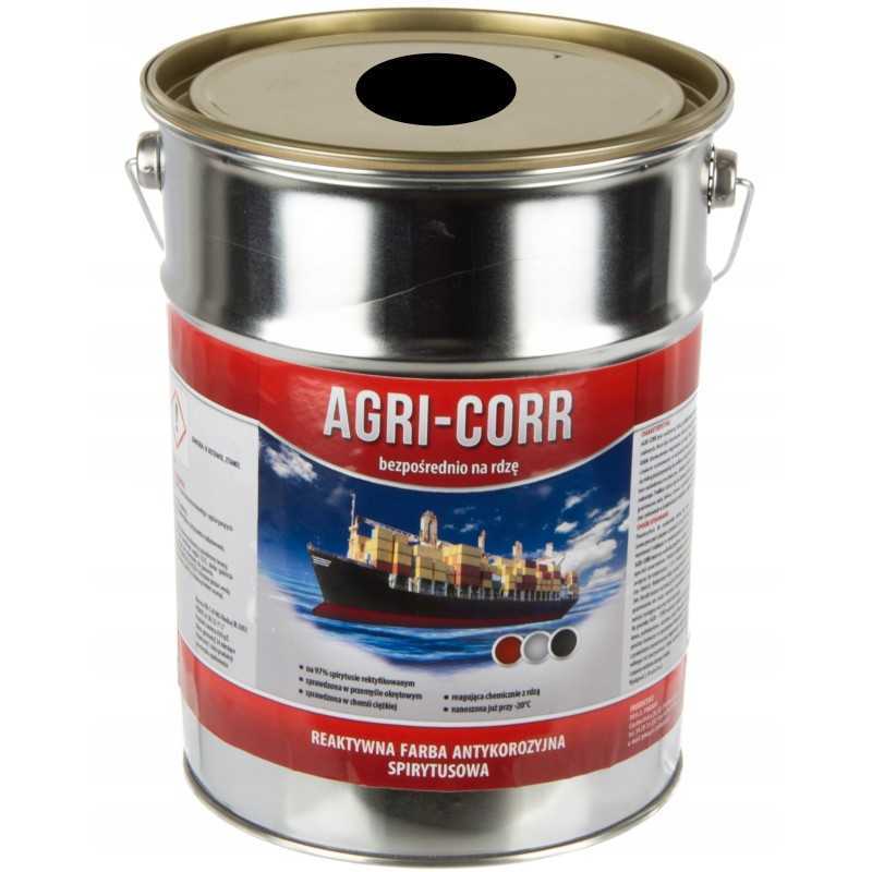 Antikoroziniai gruntiniai dažai, juodi, 5l