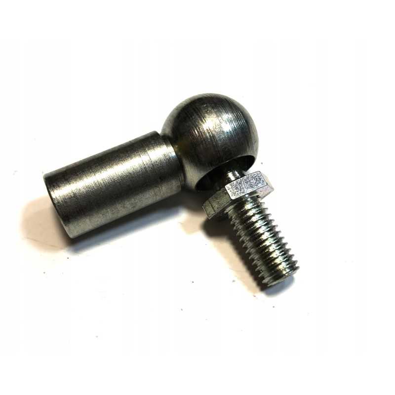 Dujų kabelio rutulinė jungtis m8x8 kairėje