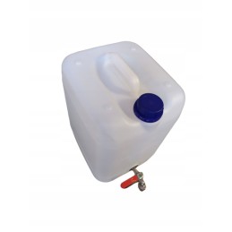 Vandens bakas su čiaupu, kanistras, 20 litrų talpa