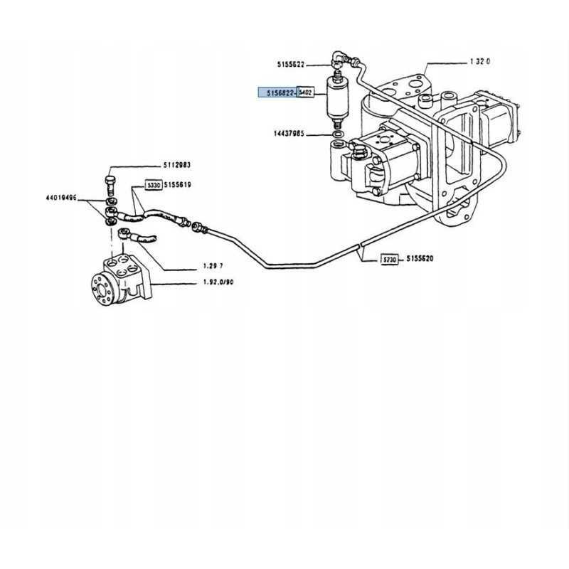 Amortizatorius fiat agri f series 5156822 cnh