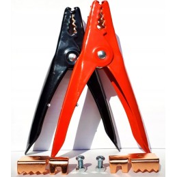 Krokodilo segtukai, akumuliatoriaus spaustukai UZ 30 600A