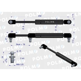 Stogo pavara Ursus C 385 Massey Ferguson Polmo