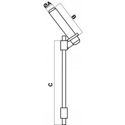 Kaištis 230 mm