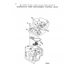 Hitachi dx75m d hidrostatinio siurblio tarpiklis