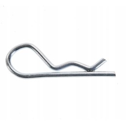 Cinkuotas kaištis, skersmuo 4 mm, ilgis 75 mm