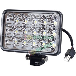 LED darbo lempa 45w 2700lm fokusuota 30 aliuminio