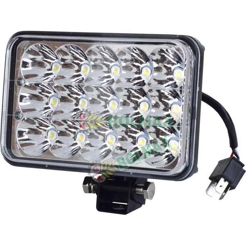 LED darbo lempa 45w 2700lm fokusuota 30 aliuminio