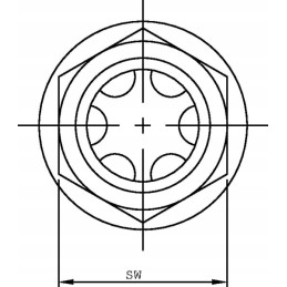 Alyvos lygio stebėjimo stiklas lcpm m20x1 5mm