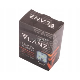 Mini kvadratinė darbo lempa 15w 5 LED glanz