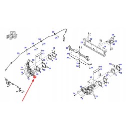 931502020330 dešinės šviesos laikiklis