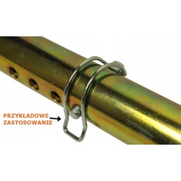 Vamzdžio kabelio kaištis fi 8mm 55mm vamzdžiui