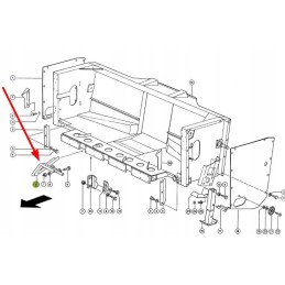 912122 2 metalinis kabelio korpusas