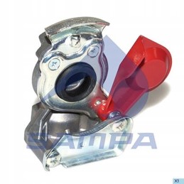 Raudona M22 kieta pneumatinė jungtis