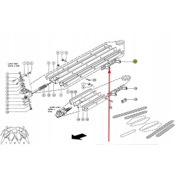 909485 1 kukurūzų grandinė s55 rx 72 ritinėliai