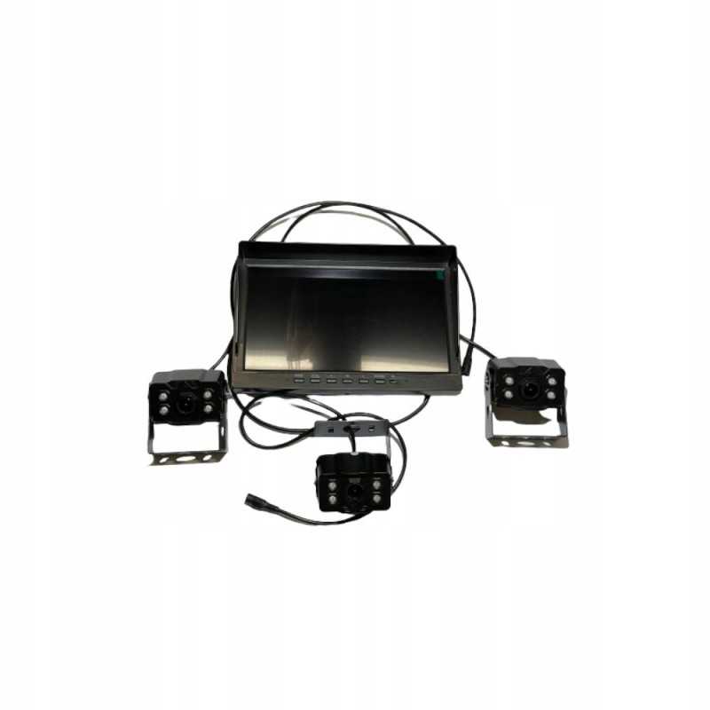 9 Full HD monitorius su beviele kamera