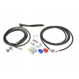 872 priekinė pora hidraulinių angų