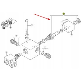 851846 0 hidraulinis vožtuvas