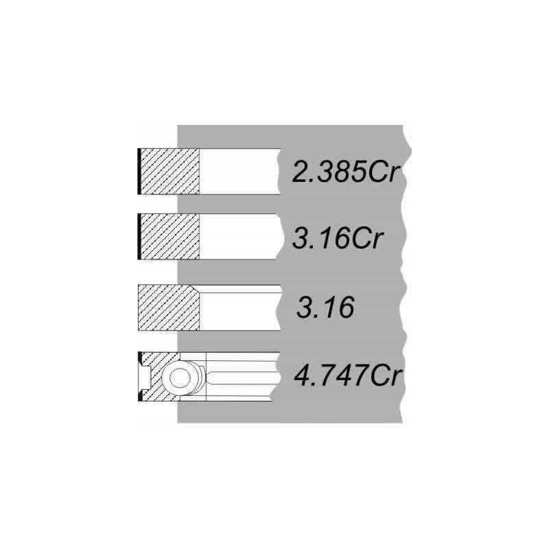 Žiedų rinkinys Volvo 104 78