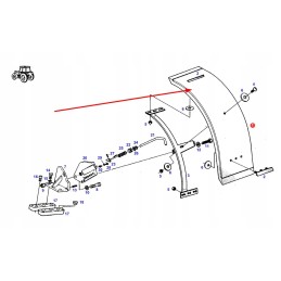 816700030020 priekinis sparnas