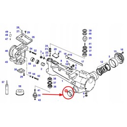 816300020470 priekinės ašies plieninė įvorė